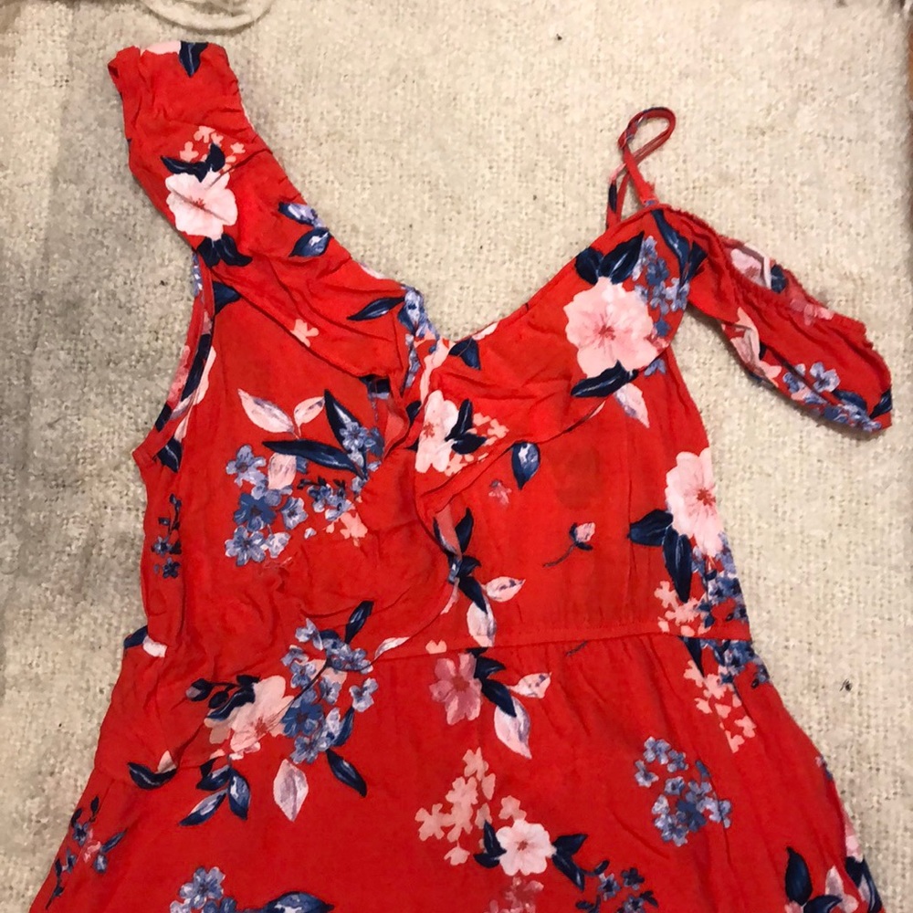 Floral mini sun dress